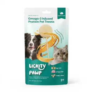 OptiCrunch Freeze-Dried Pet Lollipop for Dogs & Cats – Healthy Skin & Coat, Digestive, Immune Boost