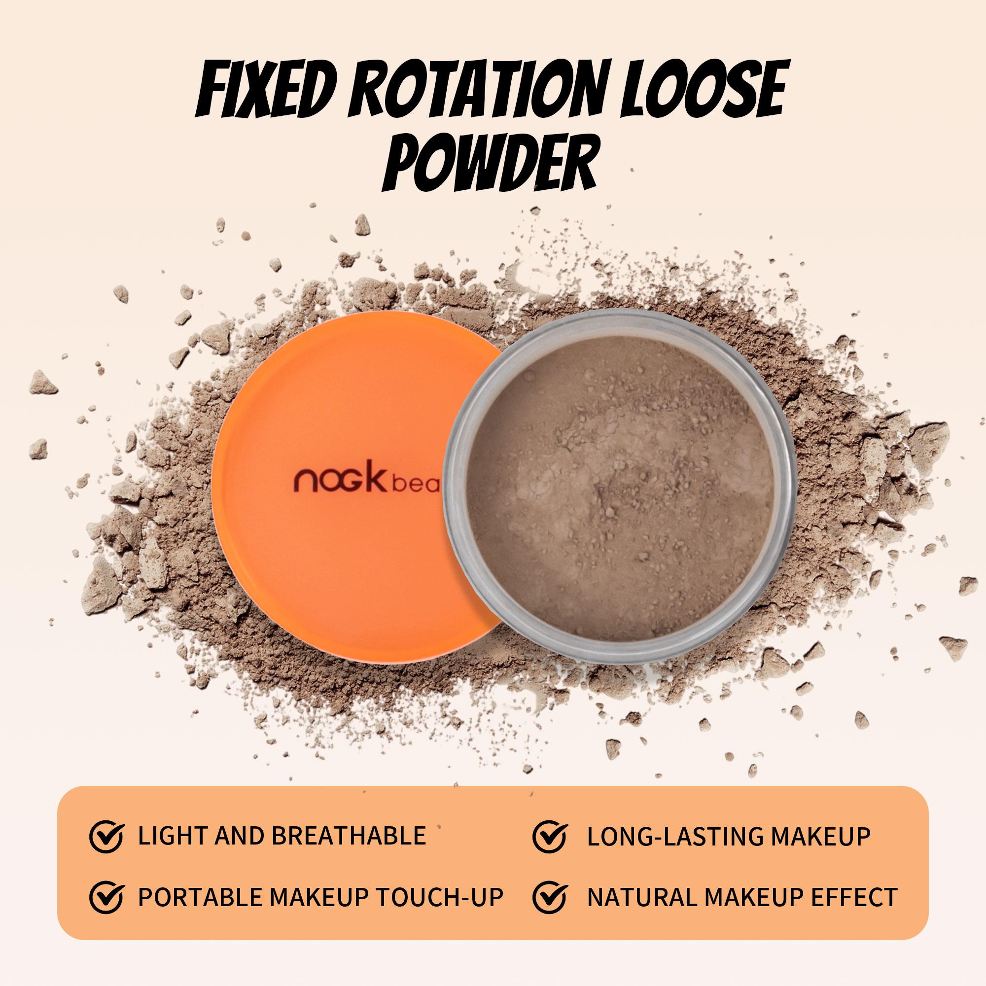 Oil Control Loose Powder – Smooth Blurring Setting Powder with Waterproof Long-Wear Formula, Soft Matte Finish and Shine-Reducing Effect for Fresh-Looking Skin, Ideal for Everyday Makeup, Travel and Outdoor Wear.