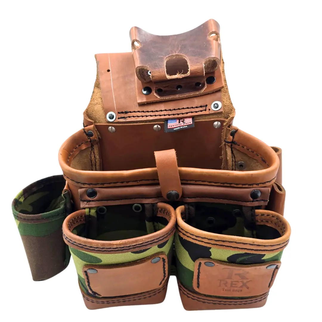 ROOFING OR WOOD FRAMING LEATHER FASTENER BAG