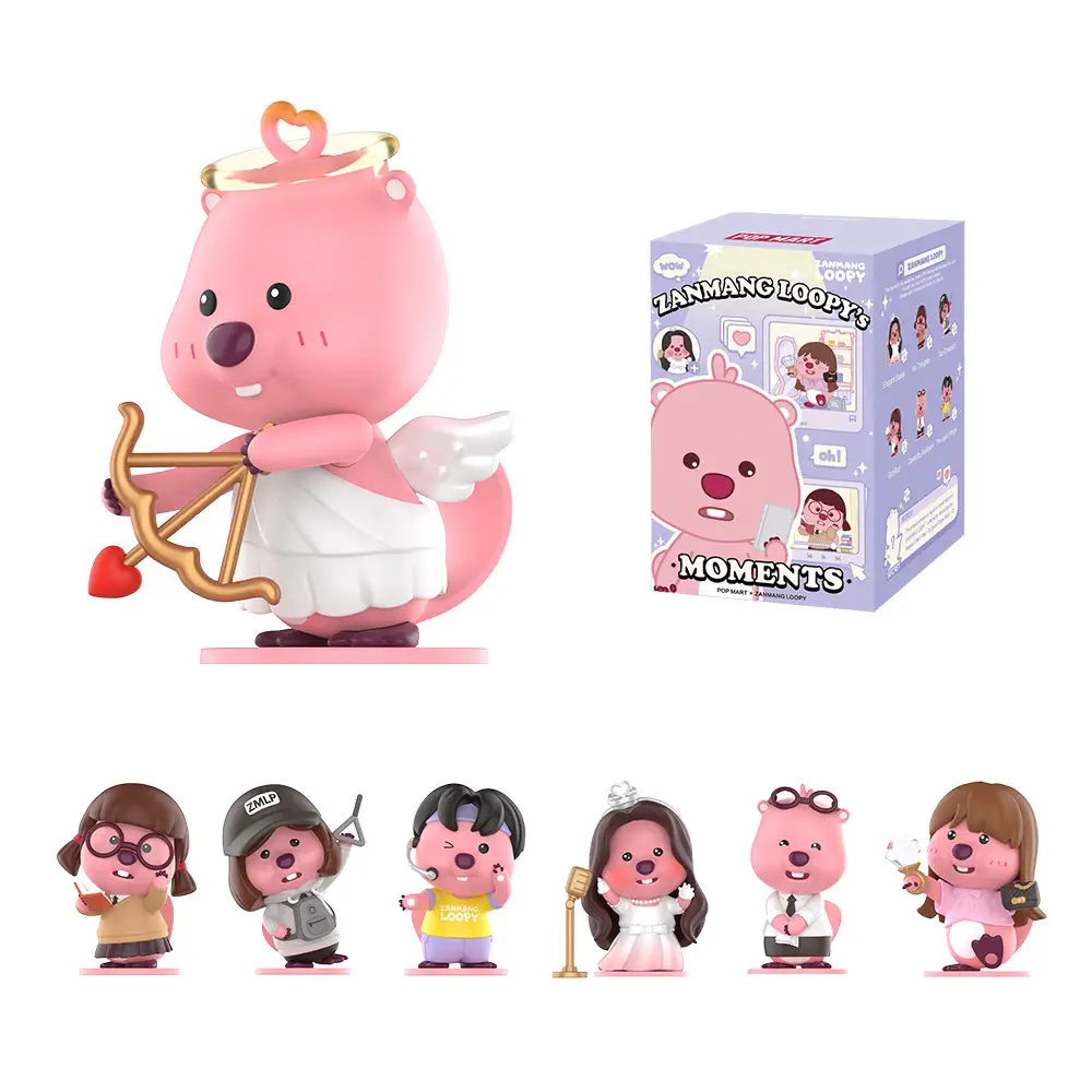 ZANMANG LOOPY’s Moments Series Figures, Blind Box, Mystery Box