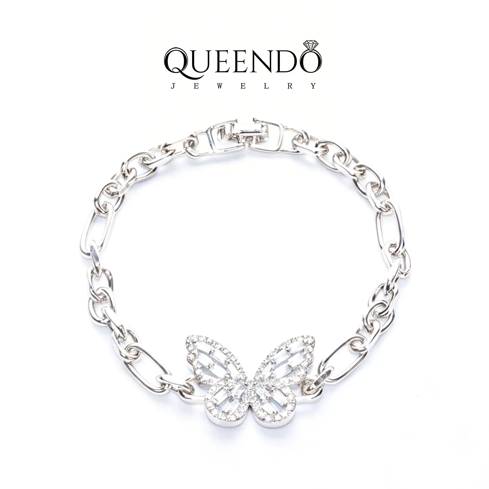 QUEENDO All Silver Tone Unisex Arm Candy Bracelets Collection - Affordable Stackable Dainty Minimalist Quiet Luxury, Non-Tarnish Waterproof Adjustable Comfort Fit, Ideal Gift for Dating Anniversary, Unisex Names, Fashion Jewelry Accessories