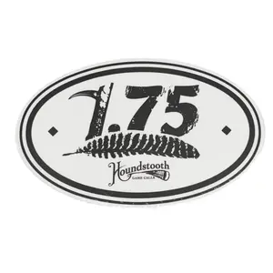 1.75 Spur Sticker Decal – Houndstooth Game Calls