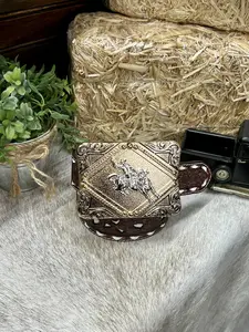 Tadeo Bull Rider Vintage Gold Buckle