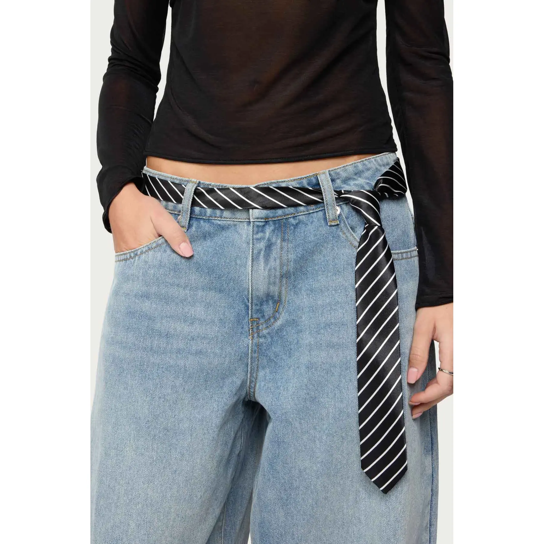 Striped Necktie