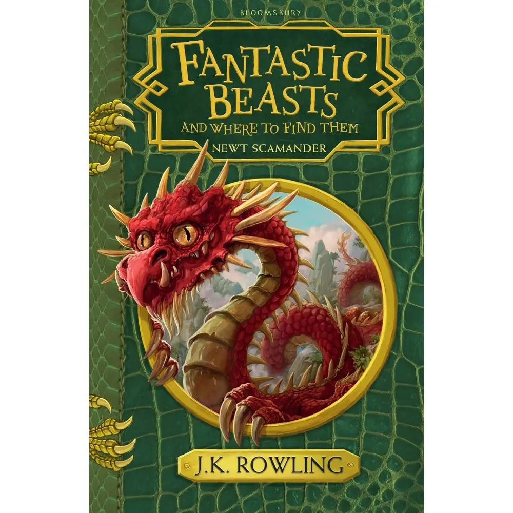 USED Book - Fantastic beasts and where to find them: hogwarts library book by JK Rowling (Paperback) - english
