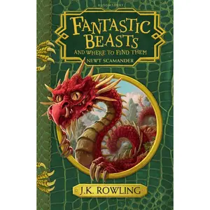 USED-Fantastic beasts and where to find them: hogwarts library book by JK Rowling (Paperback)