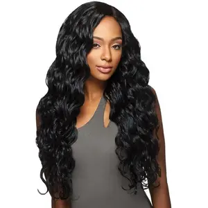 Purple Pack Brazilian Boutique 3 BUNDLE + 4" Deep Closure Virgin Body 18" 20" 22"