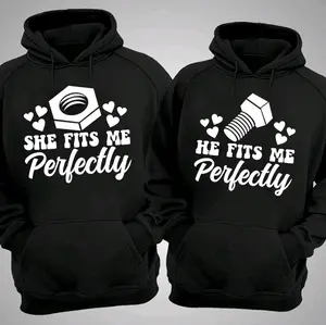 She fit He fit Hoodies