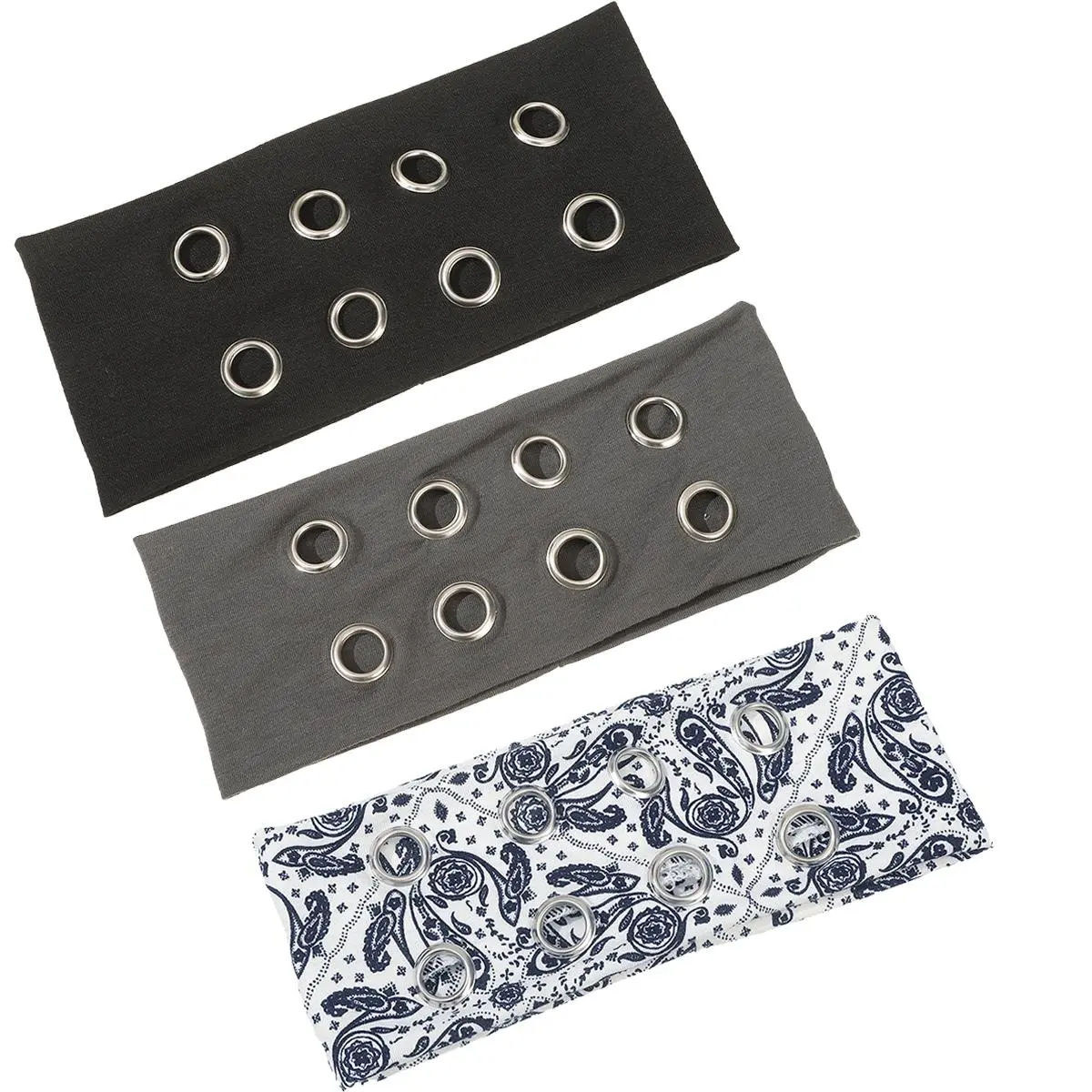 Black+dark gray+white cashew