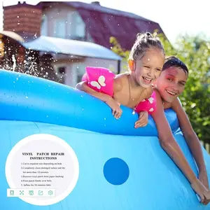 Multi-Functional Pool Repair Patch - Self-Adhesive Waterproof Patch for Inflatable Pools, Air Mattress & Float Repair