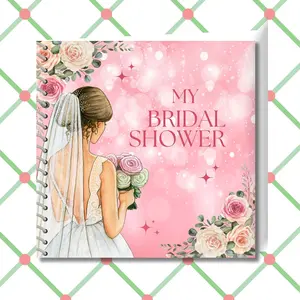 Bridal Shower Memory Book Edition 1 | Pre-Designed Pages | Just Add Photos
