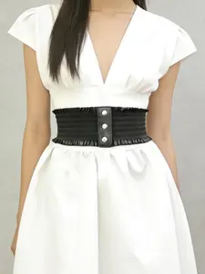 Elegant Lace Trim Fashion Waist Belt, New Style Suitable for Dresses Coats Suits Jeans, Versatile Clothing Accessory for Parties Holidays Daily Wear, Fashion Belts