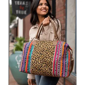Cheetah Serape Weekender Bag Cheetah Serape Weekender Bag