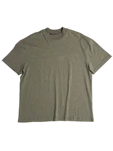 2022 Dark Gray Crewneck T-shirt--Unisex, Basic Oversized CleanFit Casual Urban Streetwear Short Sleeve Top