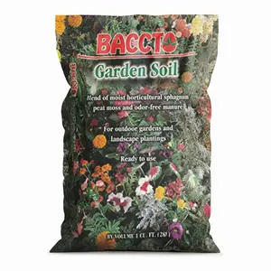 Michigan Peat Company BACCTO Garden Soil for Plants and Vegetables, 1 Cubic Foot