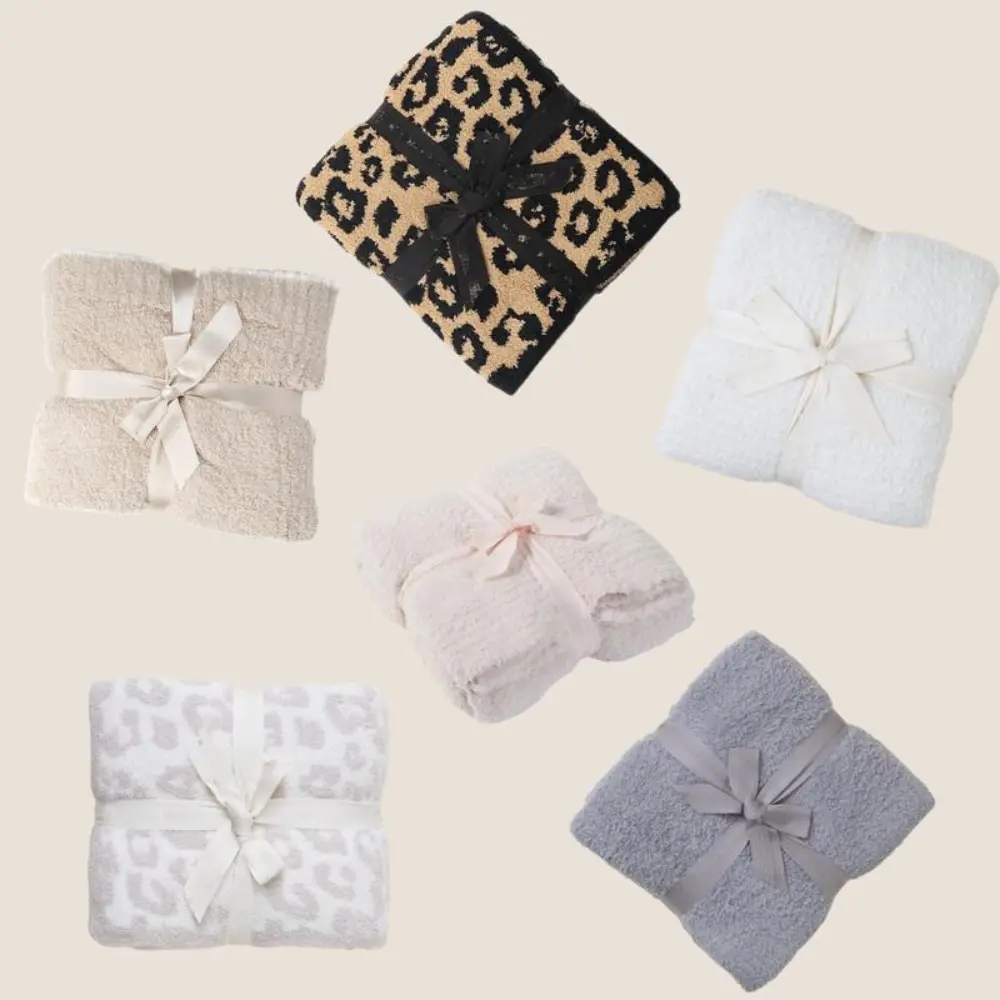 Barefoot Dreams CozyChic Leopard Throw Blanket, 72"x54" 100% Polyester Microfiber Throw Blankets, Ultra Plush, Durable, Shrink & Wrinkle Resistant, Ideal for Home Decor or Holiday Gifting