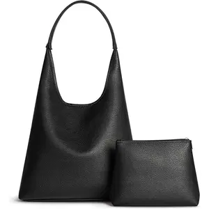 Hobo Bag for Women, Large Slouchy  Bag, Soft Vegan Leather Everyday Tote Purse, Stylish Handbag Fits 13.6'' Laptop