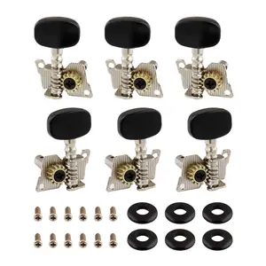 Metallor 6 Open Classical Guitar Tuners Tuning Pegs Keys Machine Heads 3R3L