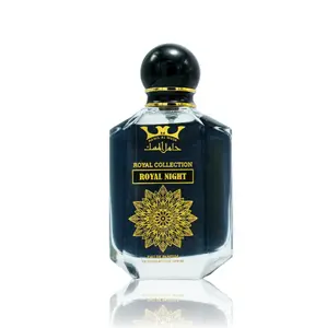 Hamil Al Musk Royal Collection Royal Night EDP Cologne, Undeniably Regal Men's Fragrance for Evening Wear, 100 ml Eau De Parfum with Spicy Fresh Black Pepper, Bergamot & Cardamom Notes