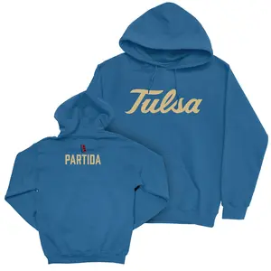 Tulsa Women's Rowing Sideline Royal Hoodie - Juliana Partida