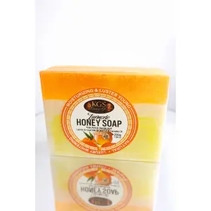 Turmeric Honey Brightening Soap 200g – Kojic + Glycolic Acid with Lemon Glow Formula