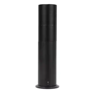 PEPPER HILL NATURALS Aroma Diffuser Tower Black 300 Programmable App Control WiFi Bluetooth Connectivity VOC-Free Fragrance Oils Made in USA