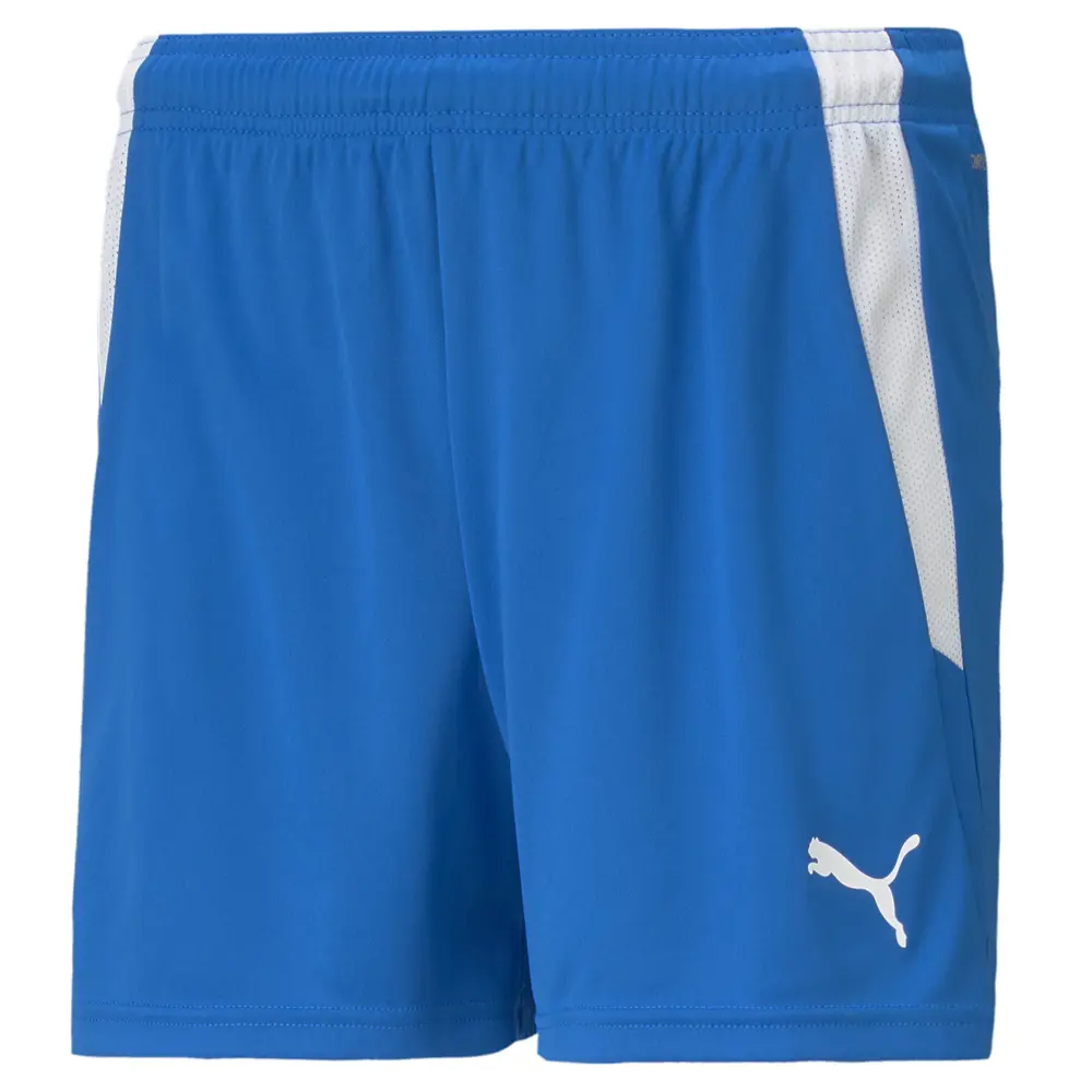 PUMA Womens Team Liga Shorts Soccer Cleats Athletic Comfort Technology - Blue