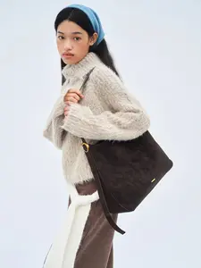 Women's Large Capacity Commuter Bucket Bag, Stylish Crossbody Shoulder Bag for Women, Perfect for Daily Use & Travel, Hobo Crossbody Bag