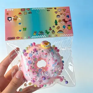 Ultimate Stress-Relief Toy: Slow-Rising Donut Squeeze Toy — Soft-Touch, Slow-Rebound Material — Ideal Birthday & Holiday Gift