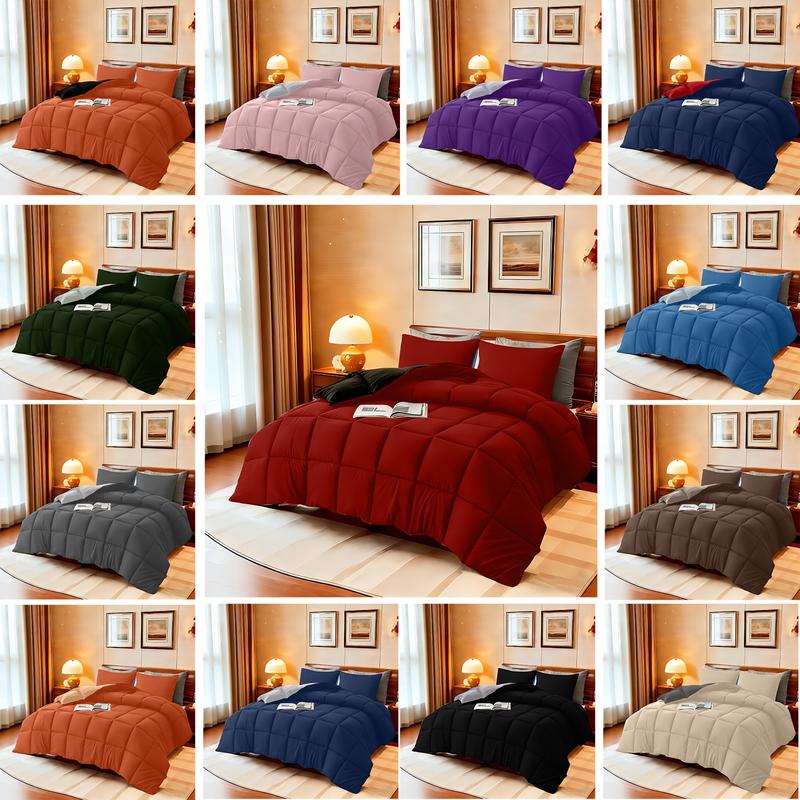 2-3 Piece Comforter Set - Soft, Luxury Warmth| Queen/King/Cal King| 1 Comforter + 1/2 Pillowcases| Machine Washable| Winter Bedding Essential
