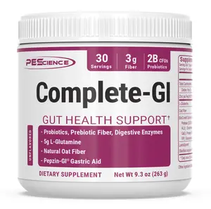 PEScience Complete-GI Gut Health Powder with Prebiotics, Probiotics, and Fiber - Dietary Supplement for Optimum Health and Wellness