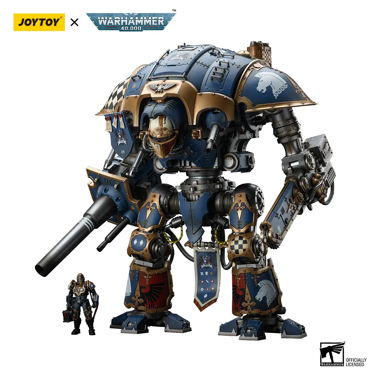 Joytoy 1/18 Imperial Knights House Terryn Knight Paladin Action Figure, Collectible Figure JT9299, Action Figures