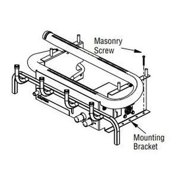 Everwarm Manual Vent Free Burner - Lp