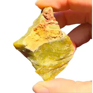 Green Opal Natural Crystals, LARGE Rough 2 - 3" Opal Raw Stone
