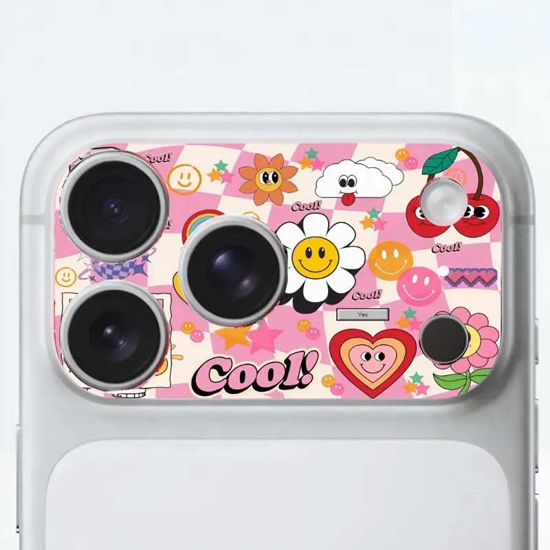 iPhone 17 Pro Max Camera Lens Protector Sticker Cover