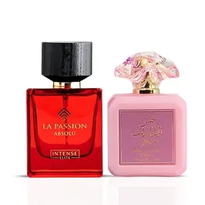 La Passion Absolu & Pink Blush Shams Al Emarat Khususi Eau de Parfum Spray 100ml (3.4 oz) (Bundle)