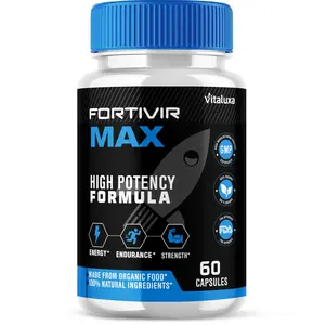 Fortivir Max Capsules for Men, Male Health Support Formula (60 Capsules)