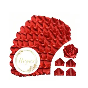 Reyes Store Handcrafted Red Prefabricated Petals for Eternal Roses High-Quality Versatile Design Perfect for Artistic Creations paq-300 Decor Decorative Paq-100