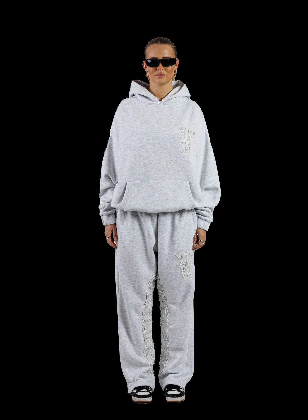 Unisex Couples Matching Hoodie Set: Oversized Pullover Joggers