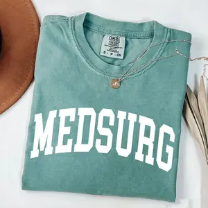 Comfort Colors Med Surg Shirt for Medical Surgery Nurse, Nurse Shirt, Scrub Nurse Shirt, Surgical Nurse OR Nurse Tee, Comfort Colors Shirt