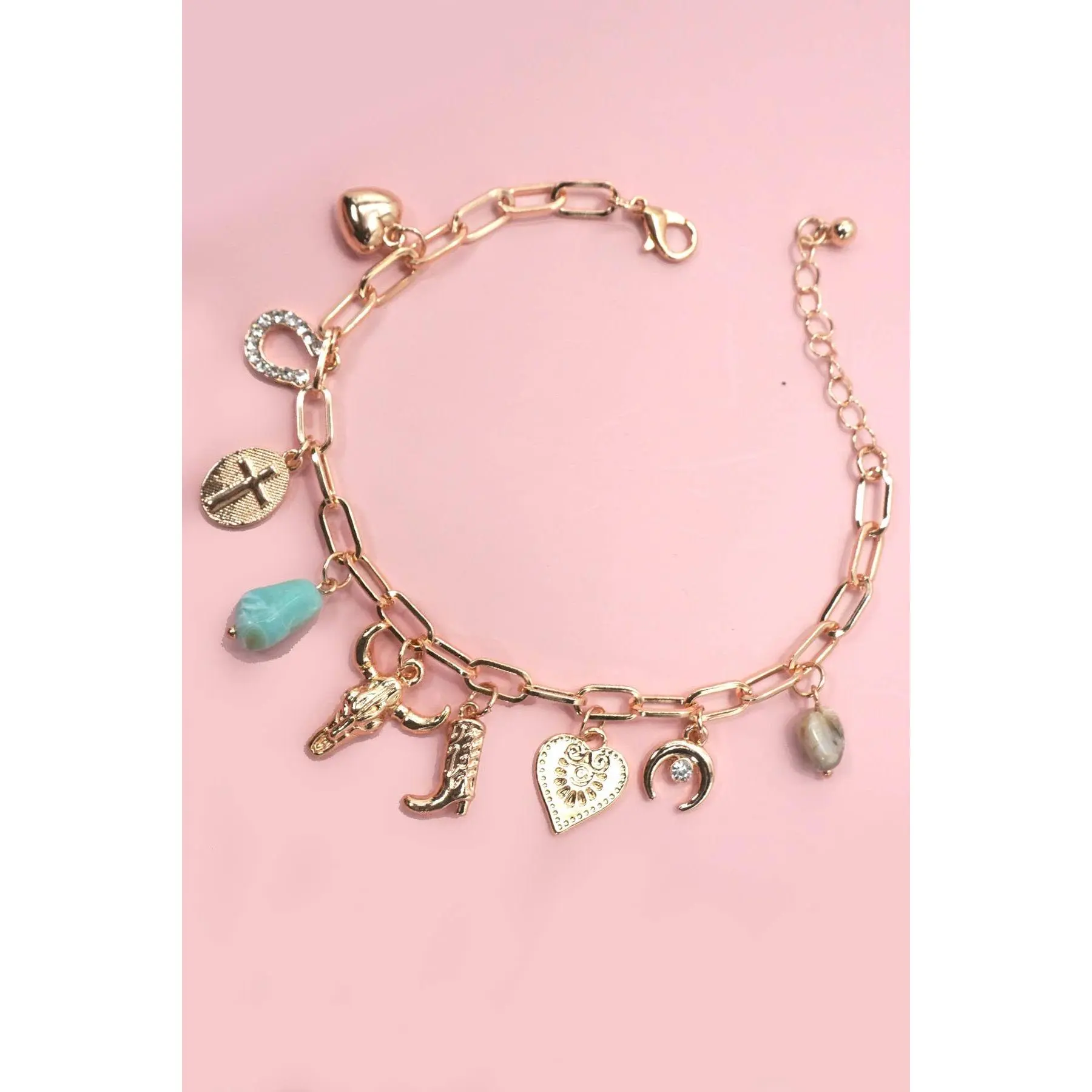 western charm bracelet western charm bracelet