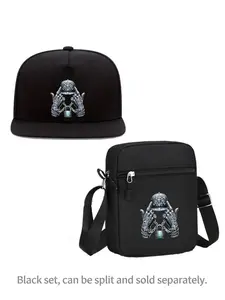 Men Women Baseball Cap & Crossbody Bag Set, Street Fashion Outdoor Sports Hat & Shoulder Bag, Adjustable, Gift for Friends, Unique Bags