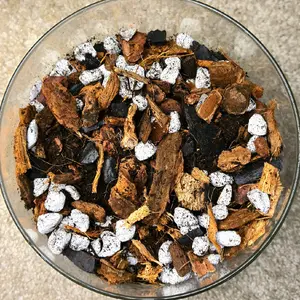 Premium Aroid Potting Mix Chunky Soil Blend for Monstera Philodendron & More Fast Draining Indoor Plant Soil 1 Gallon Bag