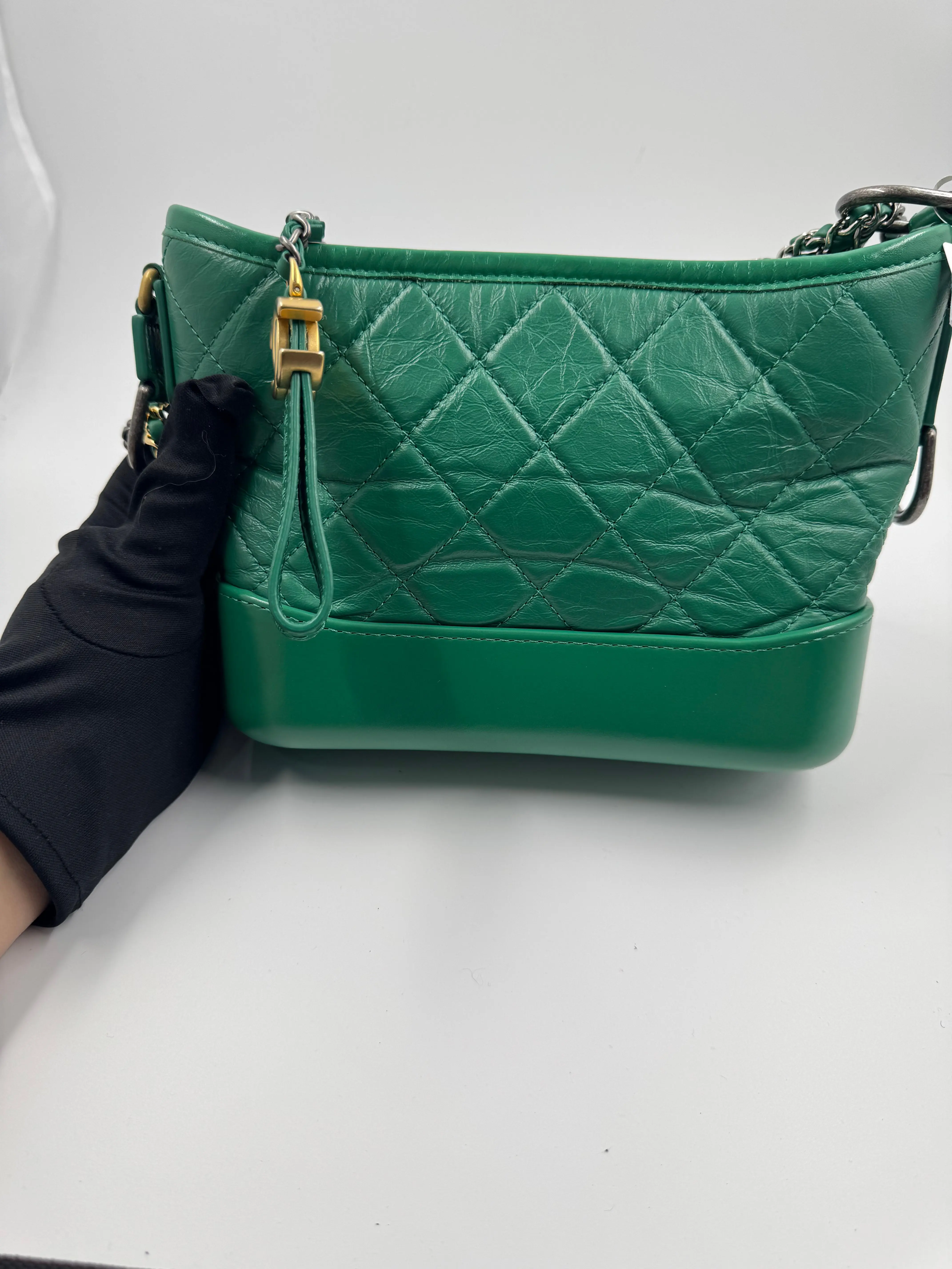 Pre-owned CHANEL Small Gabrielle Hobo bag A100648