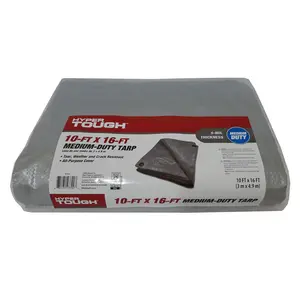 10 x 16' Polyethylene Tarp,Weather Resistant Medium Duty