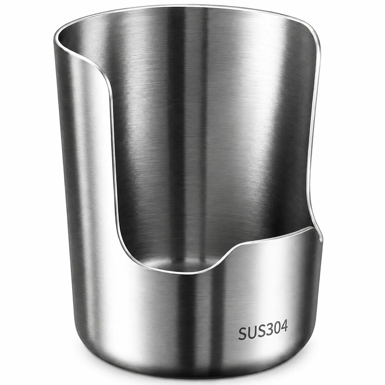 Multi-functional Spoon and Lid Rest, Thickened 304 Stainless Steel Kitchen Utensil Holder & Countertop Organizer with Pot Lid Stand for Pot Lids, Spoon, Spatulas, Cutlery, Cutting Boards