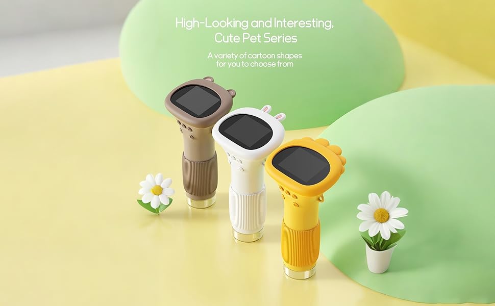 Microscope for Kids, SKYBASIC 2" IPS Screen 1000X Handheld Digital Microscopes HD Pocket Portable Mini USB Microscope Camera, PC Compatible, Science Edu Fun Birthday Gifts Toys for Children Students