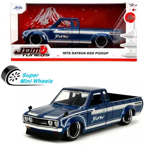 Jada 1:24 1972 Datsun 620 Pickup Truck – Blue – JDM Tuners #35953