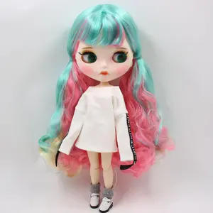 ICY DBS Blyth Factory Doll OB24b Ball Joints 1/6 BJD Toy for Dress Up & DIY Changes Hand Set A & B Included Perfect for Imaginative Play
