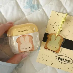 Cute Tpu Case with Miffy Rabbit Design for AirPods 1/2/3/4 and Pro/pro2, Durable Wireless Earphones Protective Cover for Gifts, Protection, Headphone Accessories